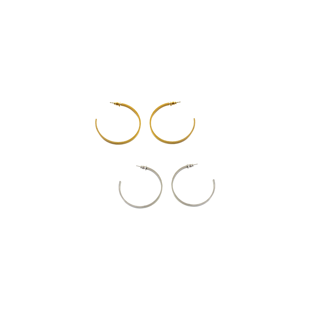 Flat Hoop Pierce