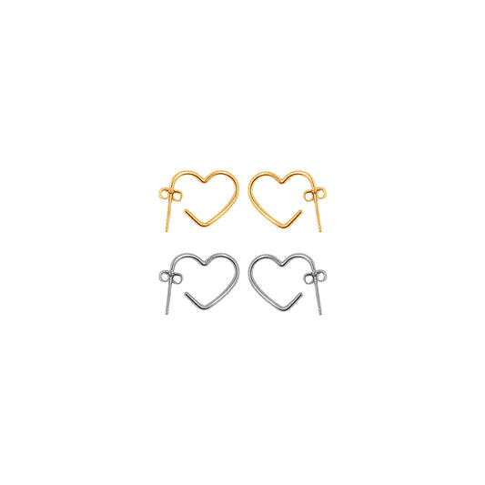 Heart Hoop Pierce